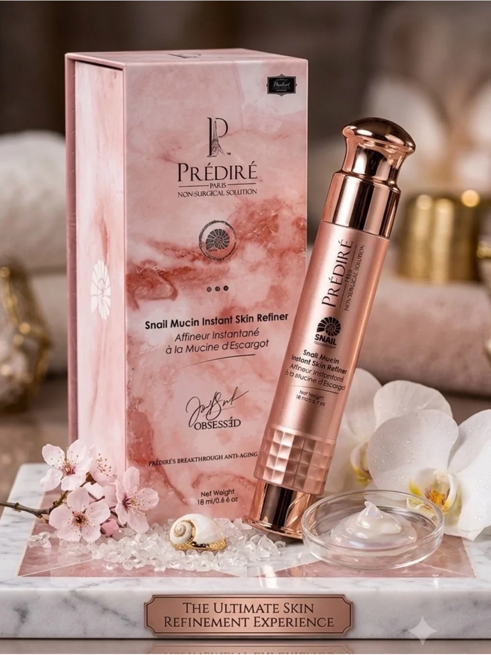PP Snail Mucin Instant 60 Second Wrinkle Remover ~ Retail $1400